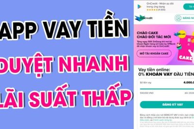 5 app vay tiền online nhanh